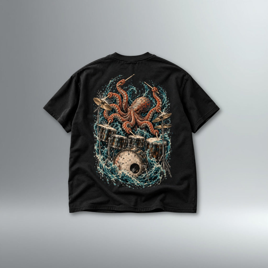 DRMMR Octopus Tee | Above Average Clothing | organic cotton apparel