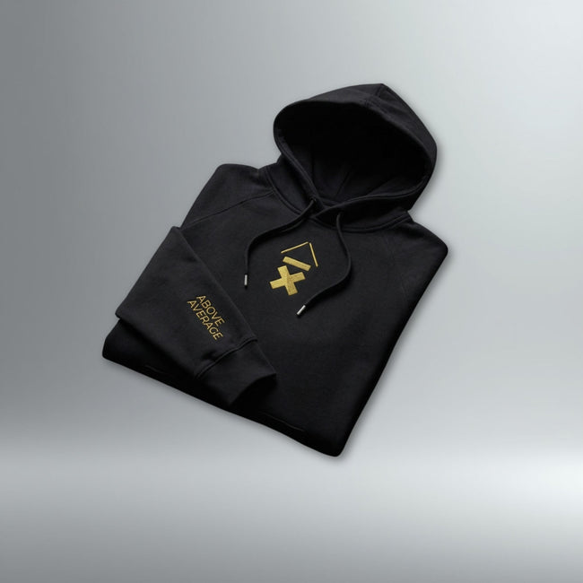 DRMMR Premium Embroidered Hoodie | Above Average Clothing | organic cotton apparel
