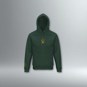 DRMMR Premium Embroidered Hoodie | Above Average Clothing | organic cotton apparel