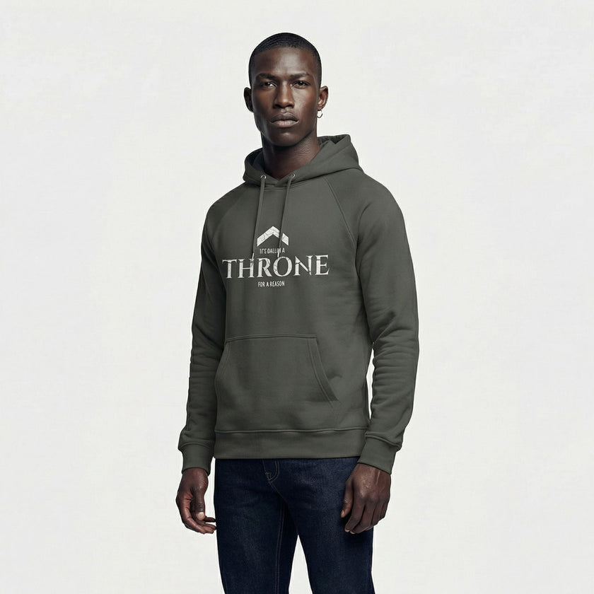 DRMMR 'THRONE' Hoodie | Above Average Clothing | organic cotton apparel