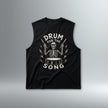 Drum For The Song Ice Fabric Sleeveless Tee | Above Average Clothing | organic cotton apparel