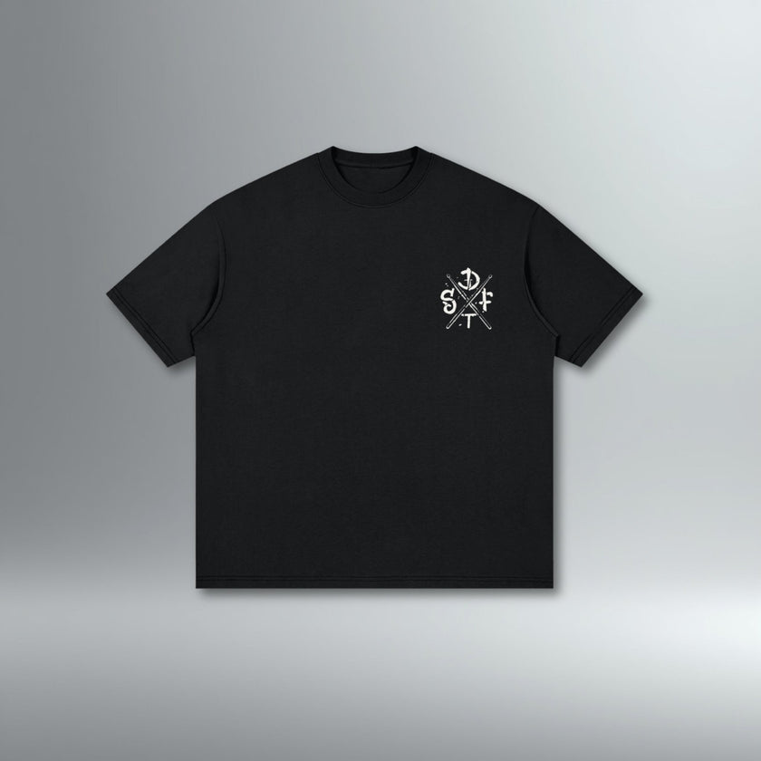 Drum For The Song Oversized Drop Shoulder Tee | Above Average Clothing | organic cotton apparel