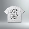 Drum For The Song Oversized Drop Shoulder Tee | Above Average Clothing | organic cotton apparel
