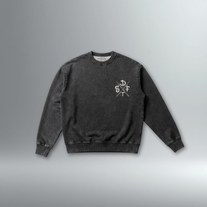 Drum For The Song Oversized Sweatshirt | Above Average Clothing | organic cotton apparel