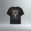 Drum For The Song Relaxed Fit Tee | Above Average Clothing | organic cotton apparel