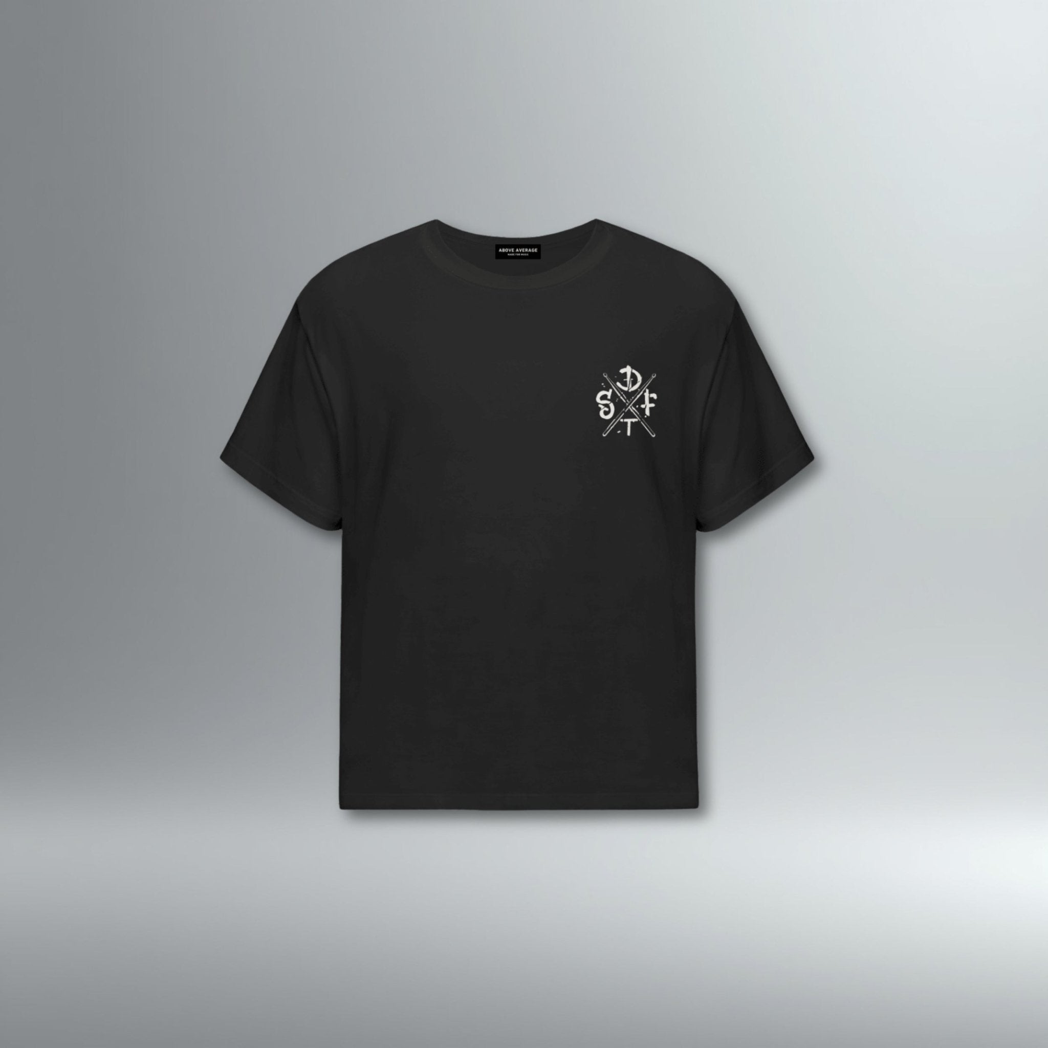 Drum For The Song Relaxed Fit Tee | Above Average Clothing | organic cotton apparel