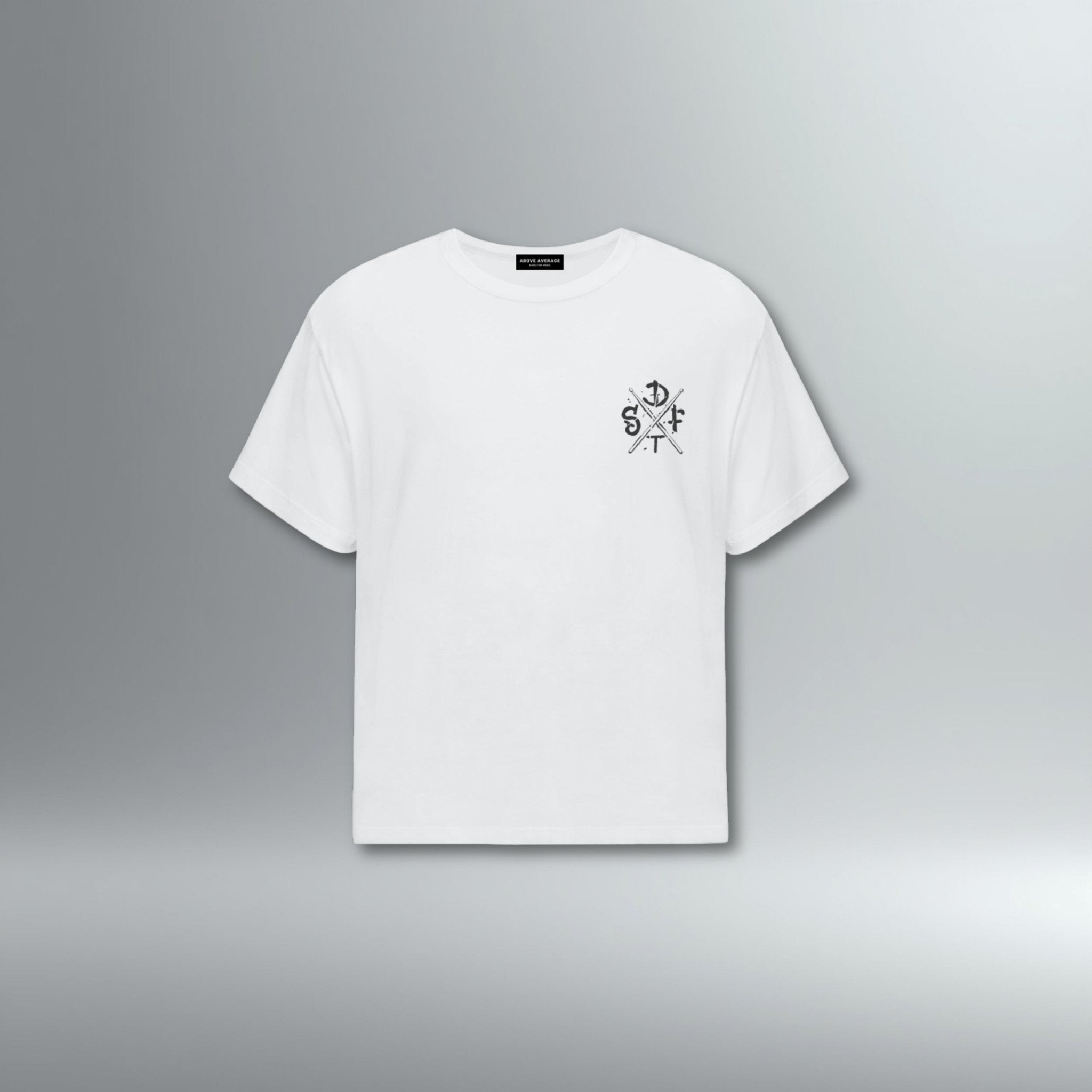 Drum For The Song Relaxed Fit Tee | Above Average Clothing | organic cotton apparel