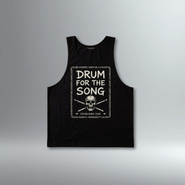 Drum For The Song Tank Top | Above Average Clothing | organic cotton apparel