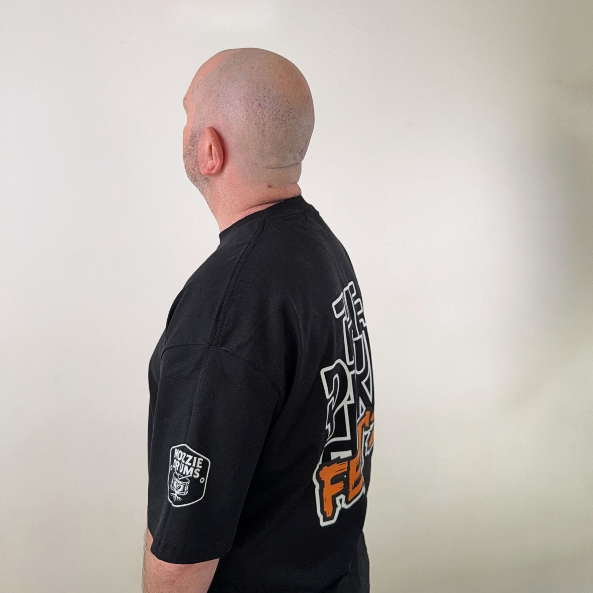 Drum Hang Fest Back Print Tee | Above Average Clothing | organic cotton apparel