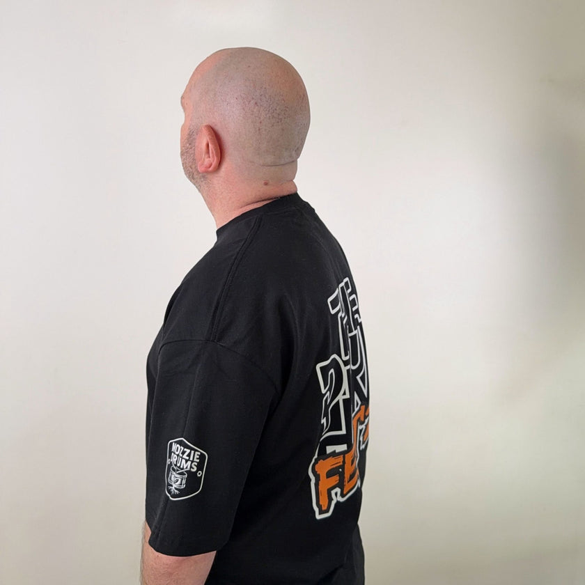 Drum Hang Fest Back Print Tee | Above Average Clothing | organic cotton apparel