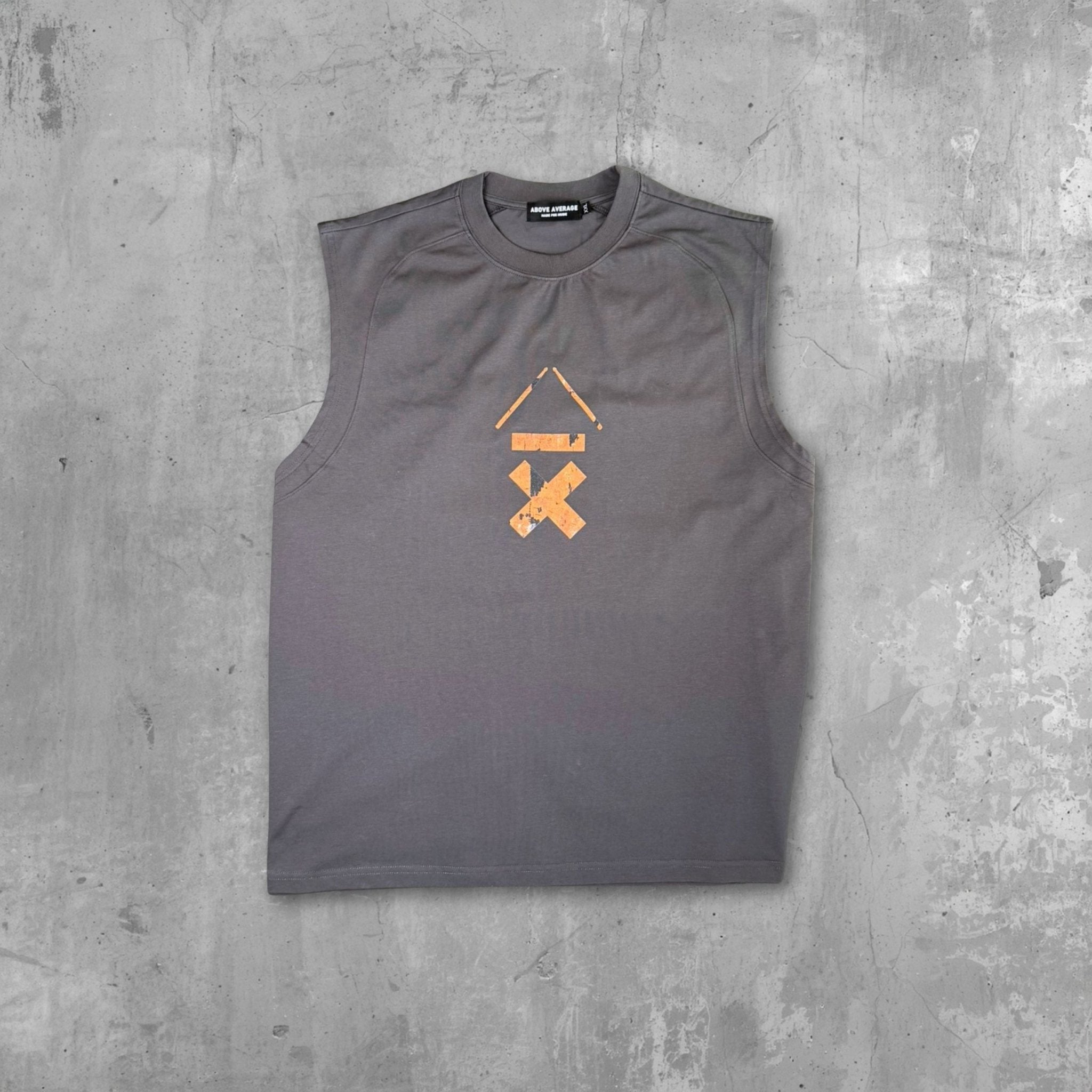 Drum Hang Fest Logo Performance Tank | Above Average Clothing | organic cotton apparel