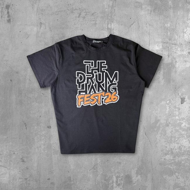 Drum Hang Fest Logo Tee | Above Average Clothing | organic cotton apparel