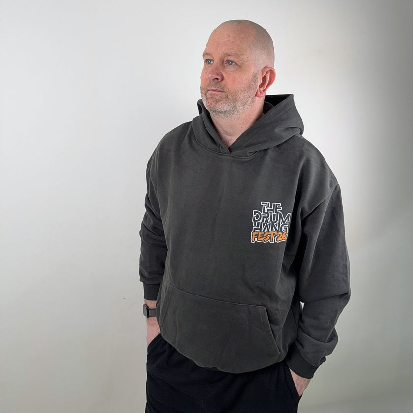 Drum Hang Fest Signature Line Up Hoodie | Above Average Clothing | organic cotton apparel