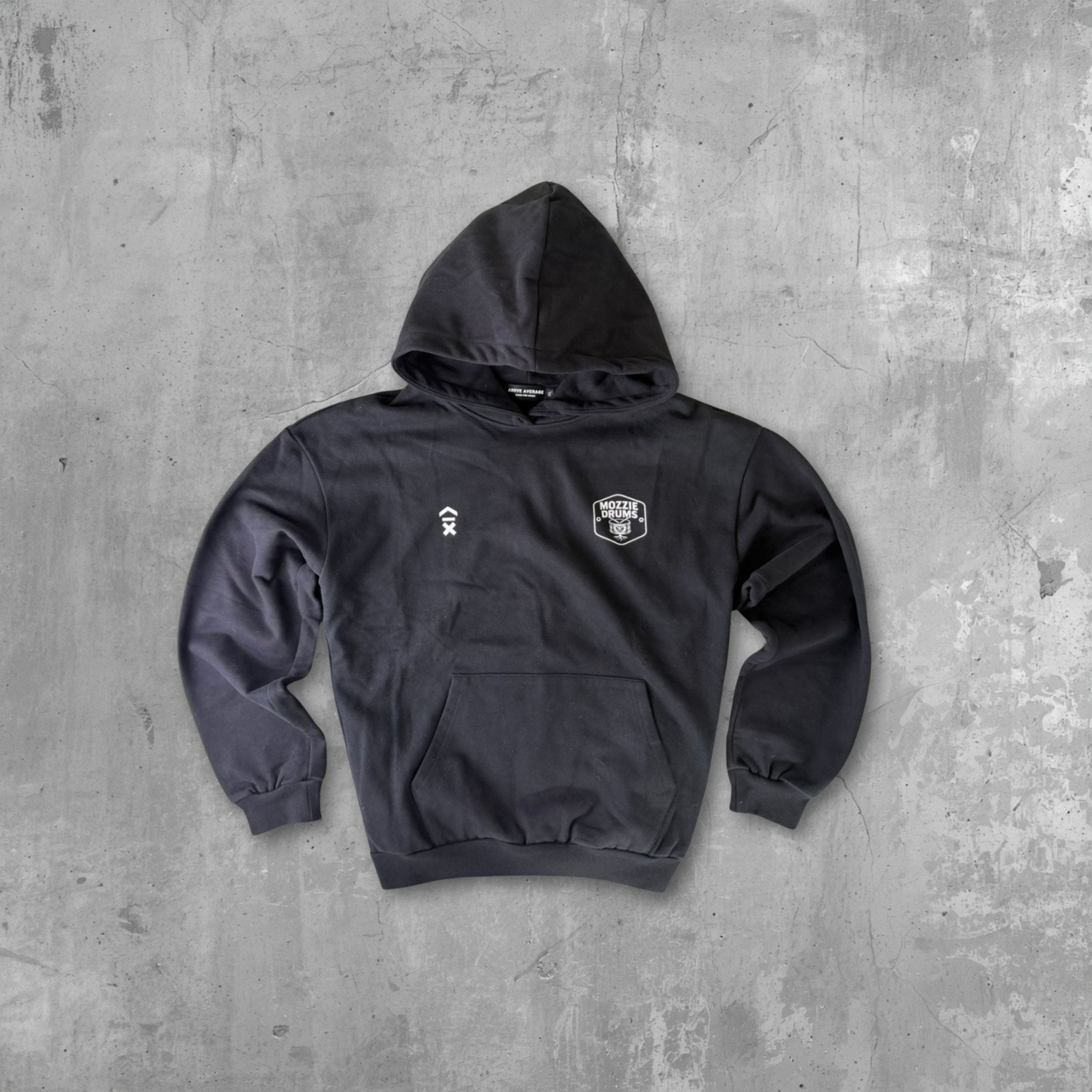 Drum Hang Fest Signature Logo Hoodie | Above Average Clothing | organic cotton apparel