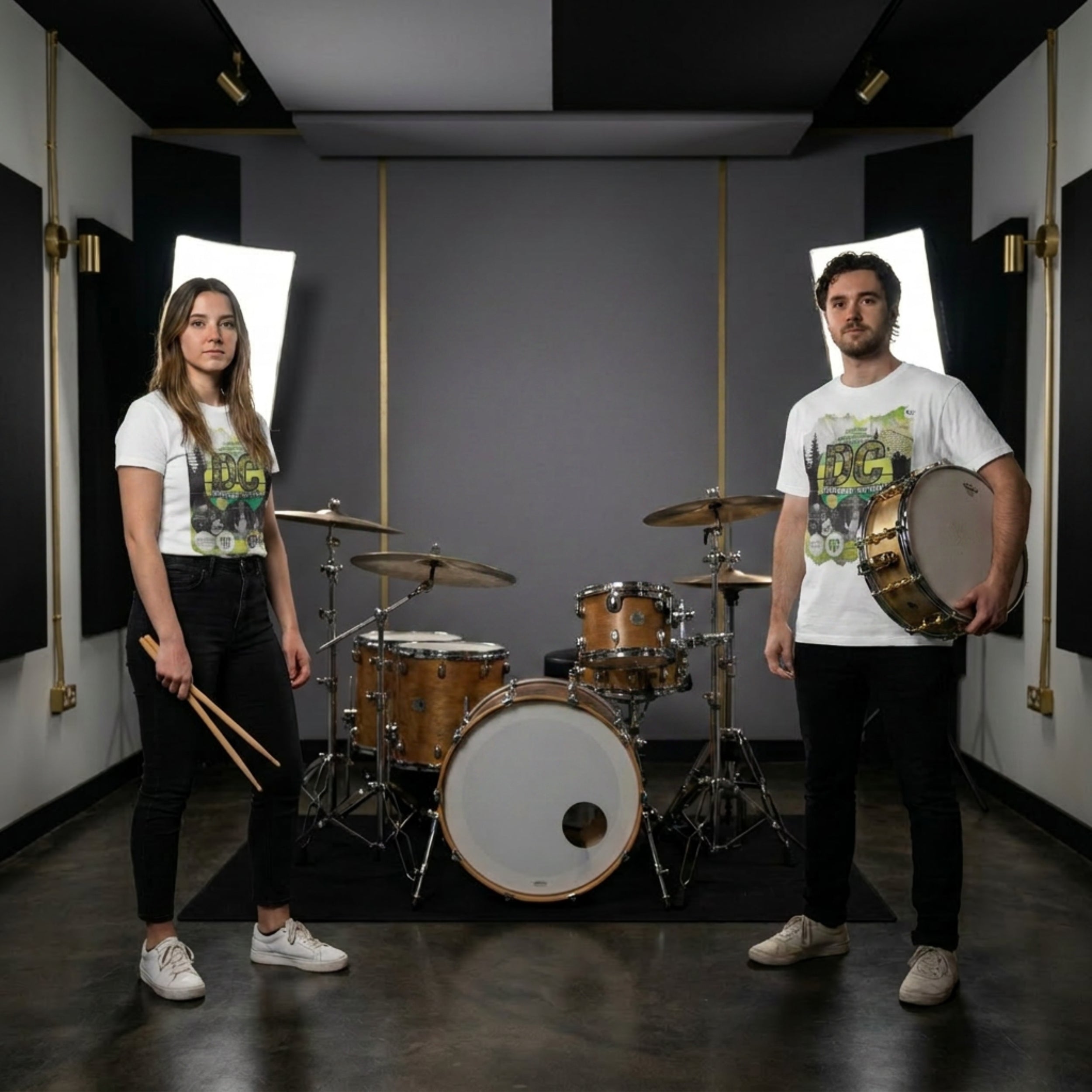 Drum Cupboard Takeover Festival White Tee