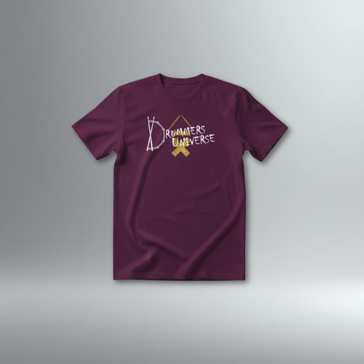 Drummers Universe DRMMR Tee – Astral Purple | Above Average Clothing | organic cotton apparel
