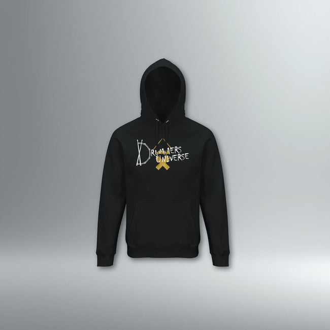 Drummers Universe Hoodie | DRMMR Ascent Mark | Above Average Clothing | organic cotton apparel