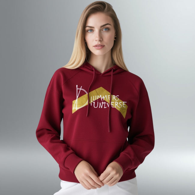 Drummers Universe Hoodie | Rise Mark | Above Average Clothing | organic cotton apparel