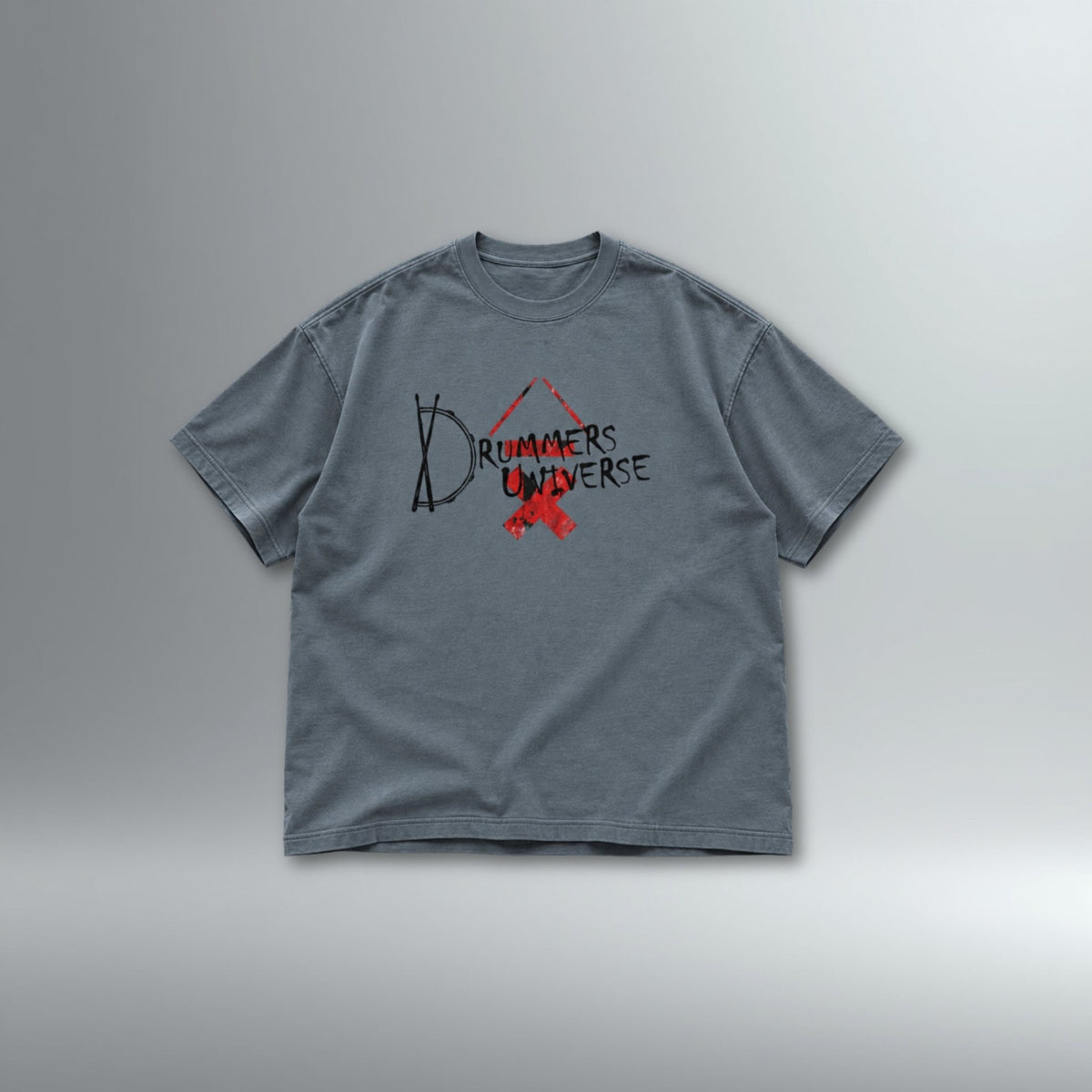 Drummers Universe Oversized DRMMR Tee | Above Average Clothing | organic cotton apparel