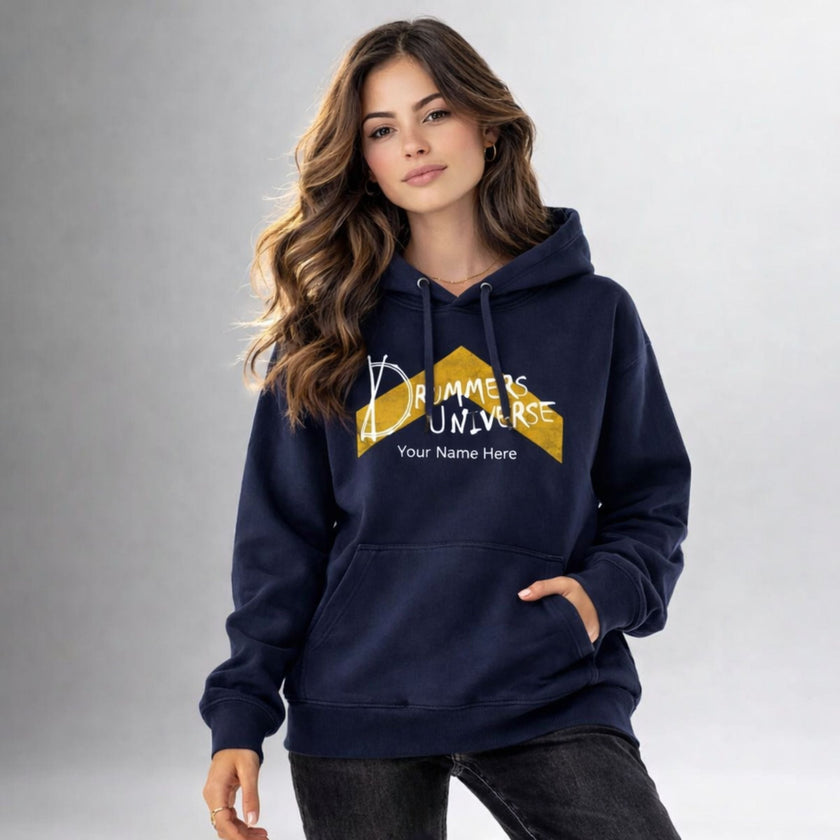 Drummers Universe Personalised Hoodie | Rise Mark | Above Average Clothing | organic cotton apparel