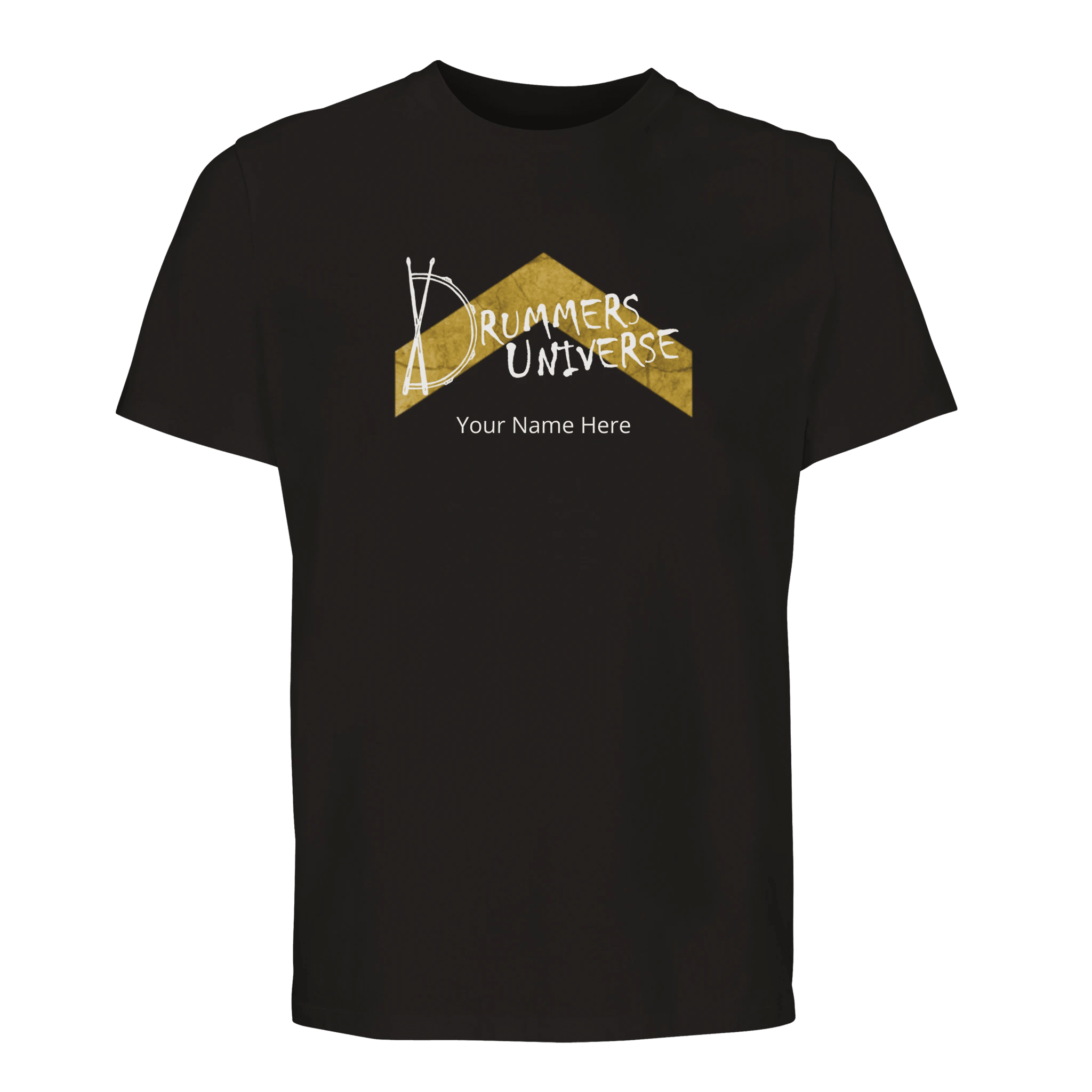 Drummers Universe Personalised Tee | Above Average Clothing | organic cotton apparel