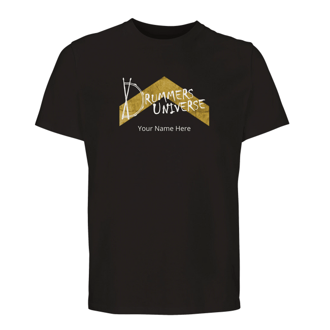 Drummers Universe Personalised Tee | Above Average Clothing | organic cotton apparel