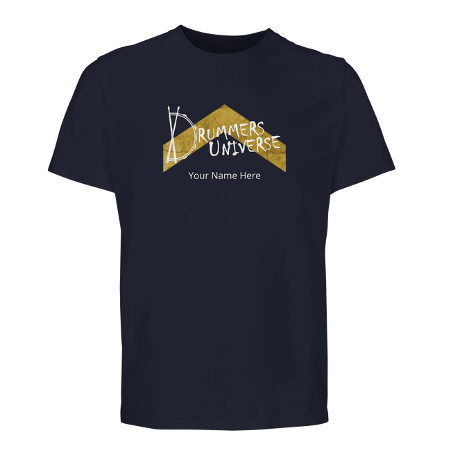 Drummers Universe Personalised Tee | Above Average Clothing | organic cotton apparel