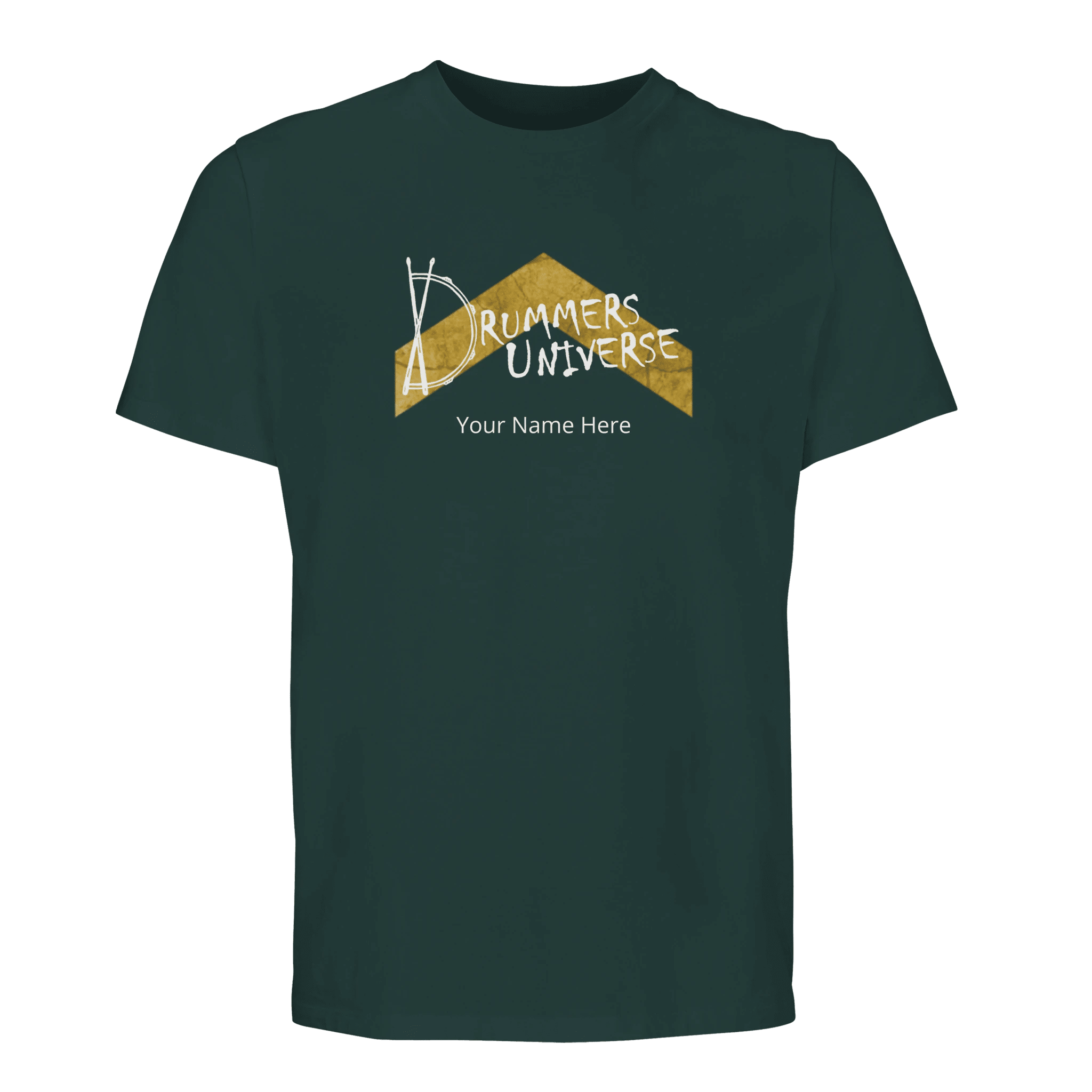 Drummers Universe Personalised Tee | Above Average Clothing | organic cotton apparel