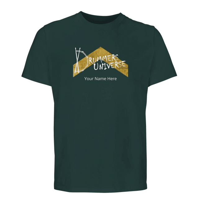 Drummers Universe Personalised Tee | Above Average Clothing | organic cotton apparel