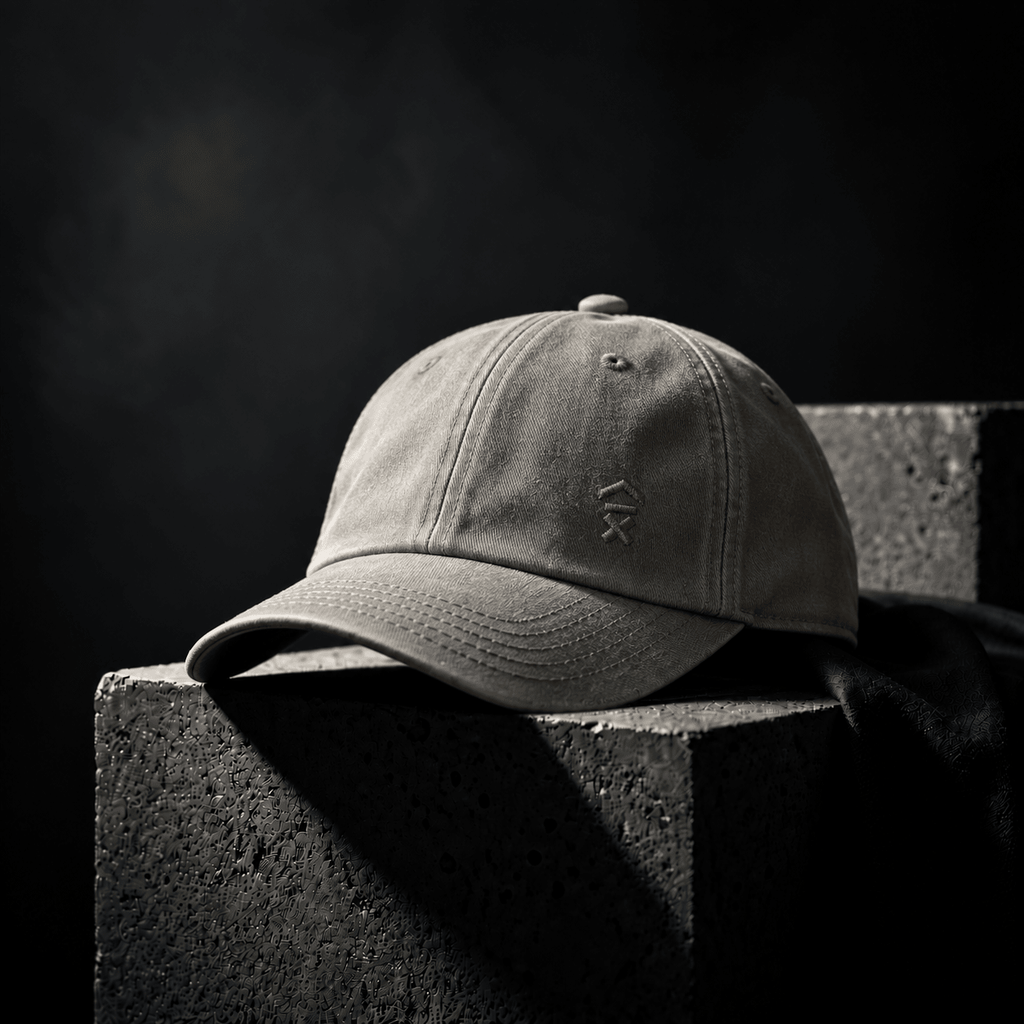 Embroidered Basecall Cap | Above Average Clothing | organic cotton apparel