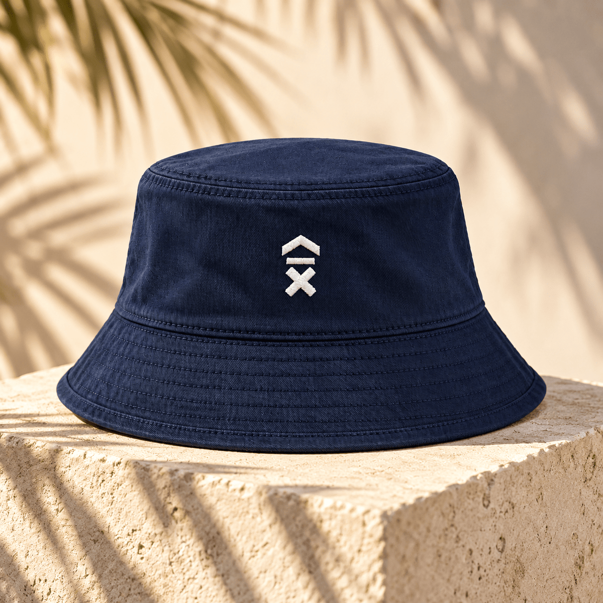 Embroidered Organic Bucket Hat | Above Average Clothing | organic cotton apparel