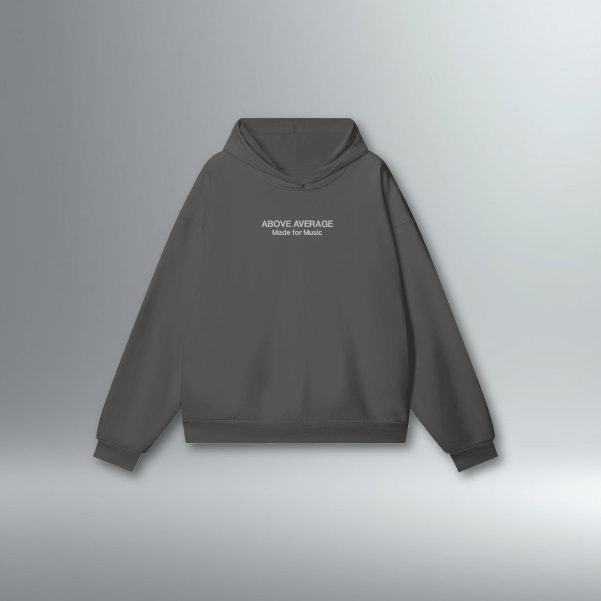 Embroidered Signature Heavyweight Hoodie | Above Average Clothing | organic cotton apparel