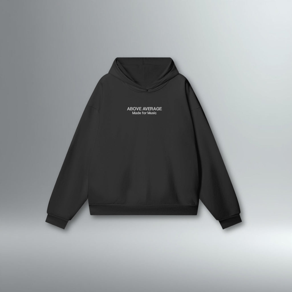 Embroidered Signature Heavyweight Hoodie | Above Average Clothing | organic cotton apparel