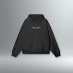 Embroidered Signature Heavyweight Hoodie | Above Average Clothing | organic cotton apparel