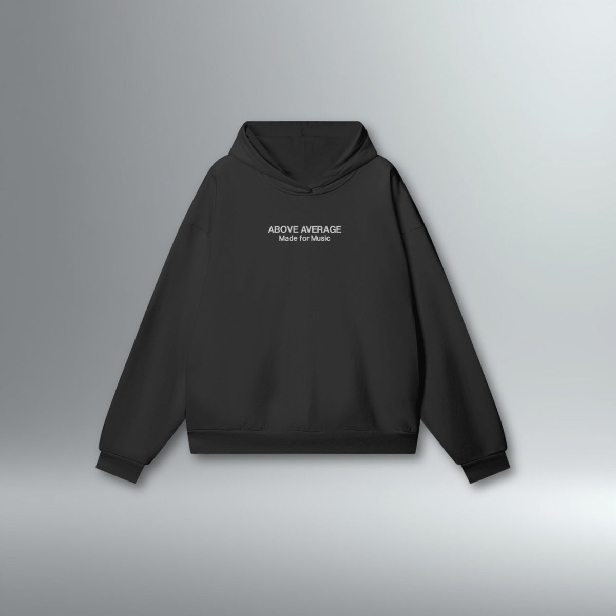 Embroidered Signature Heavyweight Hoodie | Above Average Clothing | organic cotton apparel
