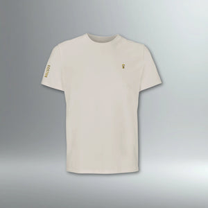 EQSTRN Embroidered Identity Tee | Above Average Clothing | organic cotton apparel