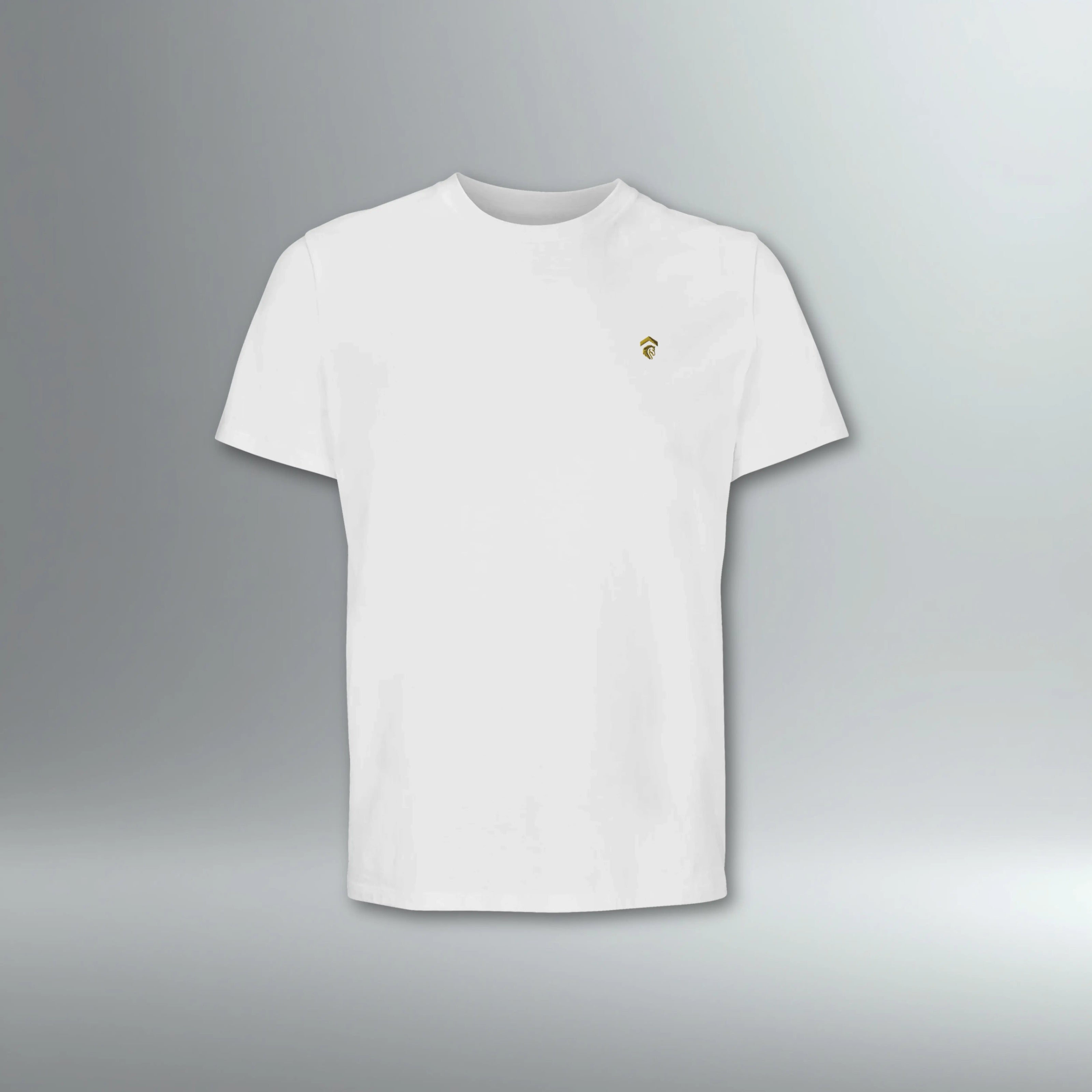 EQSTRN Embroidered Logo Tee | Above Average Clothing | organic cotton apparel