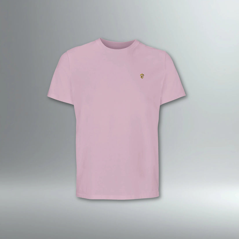 EQSTRN Embroidered Logo Tee | Above Average Clothing | organic cotton apparel