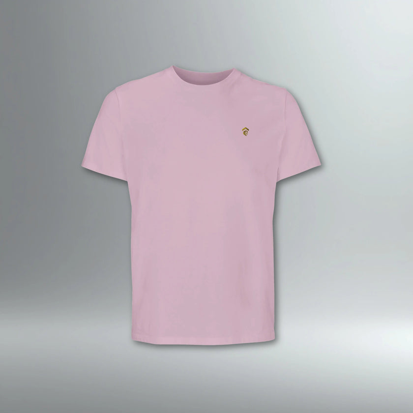 EQSTRN Embroidered Logo Tee | Above Average Clothing | organic cotton apparel