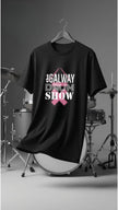 Galway Drum Show Organic Tee - Black | Above Average Clothing | organic cotton apparel