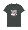 Galway Drum Show Organic Tee - Charcoal | Above Average Clothing | organic cotton apparel