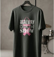 Galway Drum Show Organic Tee - Charcoal | Above Average Clothing | organic cotton apparel