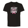 Galway Drum Show tee - large logo black | Above Average Clothing | organic cotton apparel