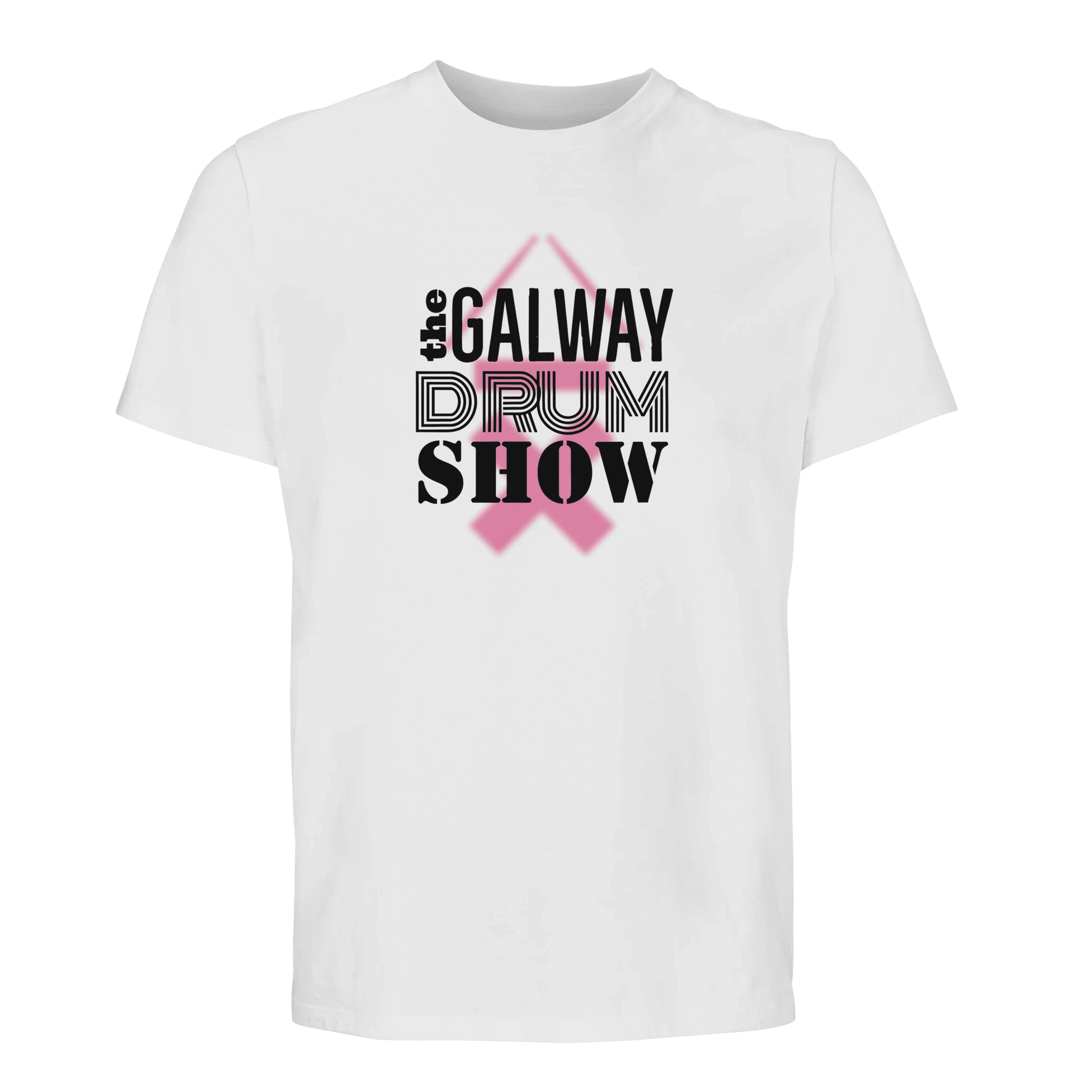 GDS white tee large logo | Above Average Clothing | organic cotton apparel