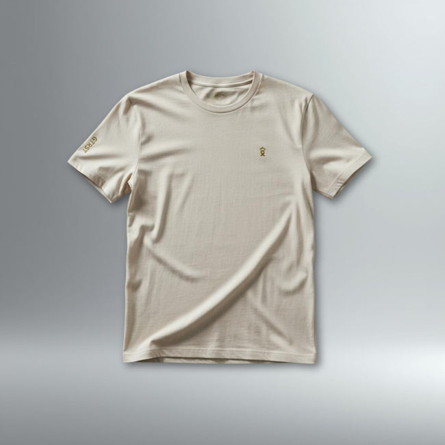 GTRST Embroidered Identity Tee | Above Average Clothing | organic cotton apparel