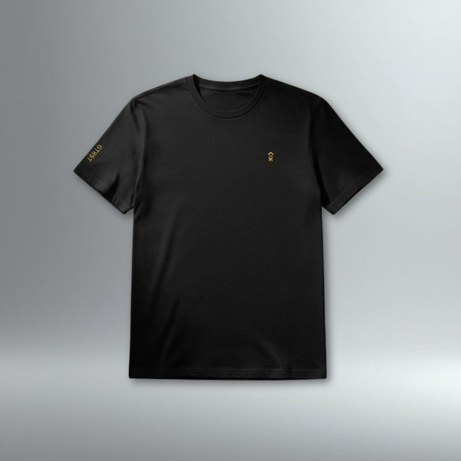 GTRST Embroidered Identity Tee | Above Average Clothing | organic cotton apparel