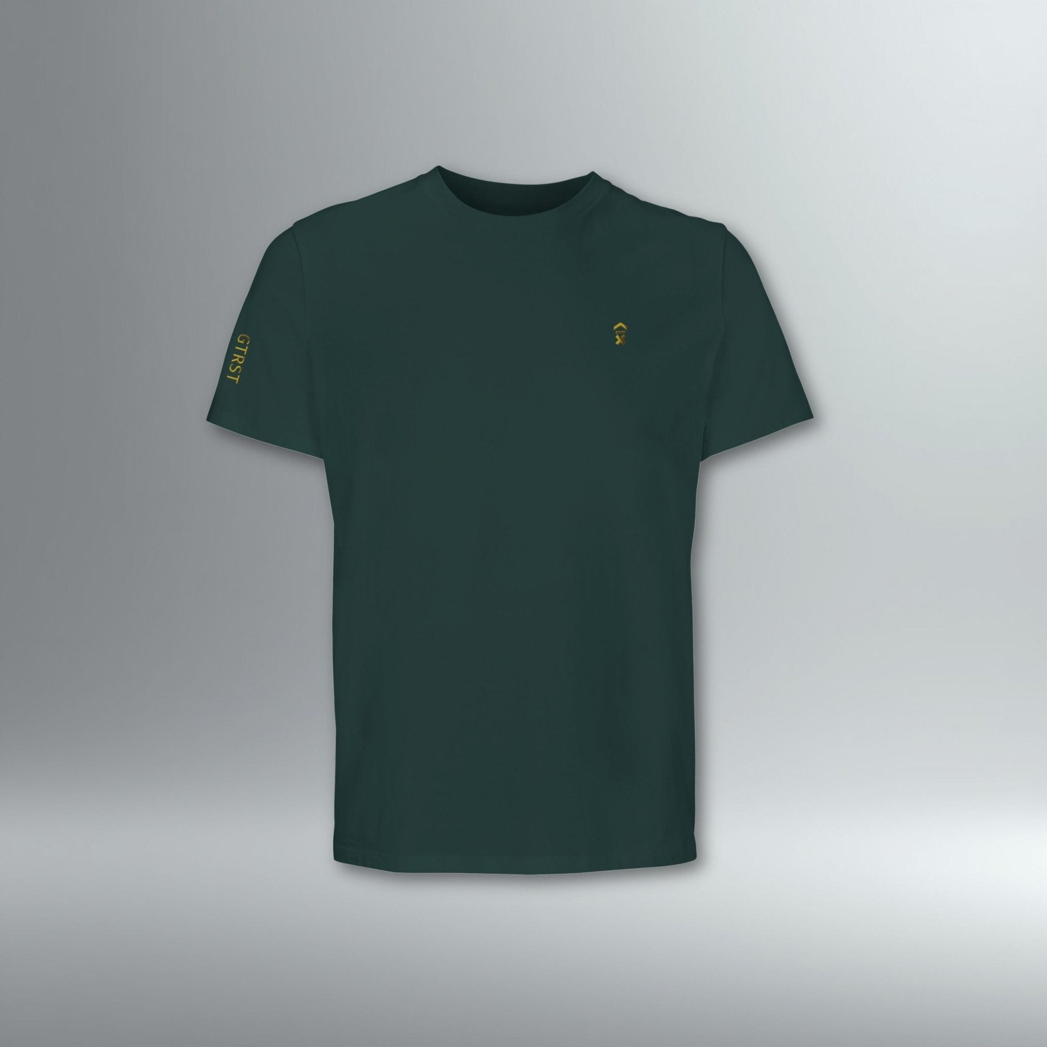 GTRST Embroidered Identity Tee | Above Average Clothing | organic cotton apparel