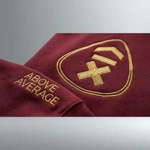 GTRST Premium Embroidered Hoodie | Above Average Clothing | organic cotton apparel