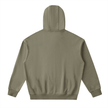 high life zip up 10cm logo | Above Average Clothing | organic cotton apparel
