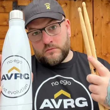 Drummer and Above Average collaborator Lloyd in a promo shot for the brand